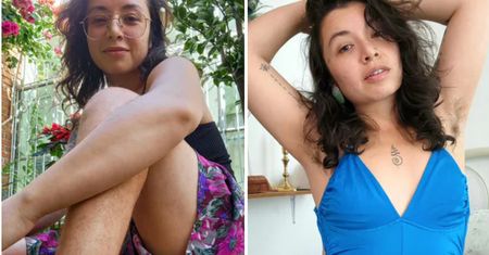 Dumnie pokazuje włosy na nogach i pod pachami. Chce "zaakceptować swoją kobiecość"