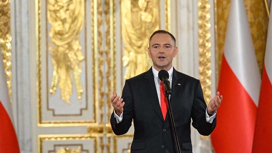 Karol Nawrocki
Radek Pietruszka
inauguracja, inwestytura, karola nawrockiego, odrodzenia polski, orderu odrodzenia polski, orderu or�a bia�ego, or�a bia�ego, polityk polityka, prezydent rp, prezydenta rp, wielkiego mistrza, zamek kr�lewski, zaprzysi�enia