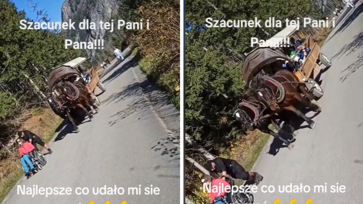 Trasa nad Morskie Oko. Ten obrazek podbija sieć