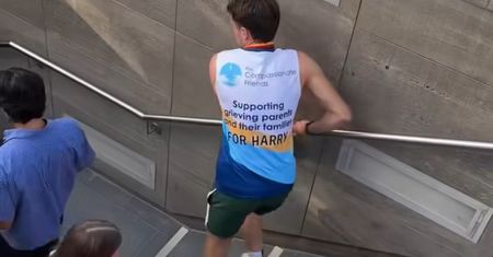 #dziejesiewsporcie: Wymowne sceny po maratonie. Tylko spójrz