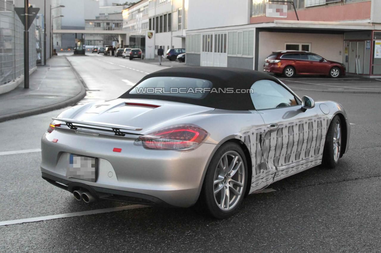 2012 Porsche Boxster przyłapane po raz kolejny