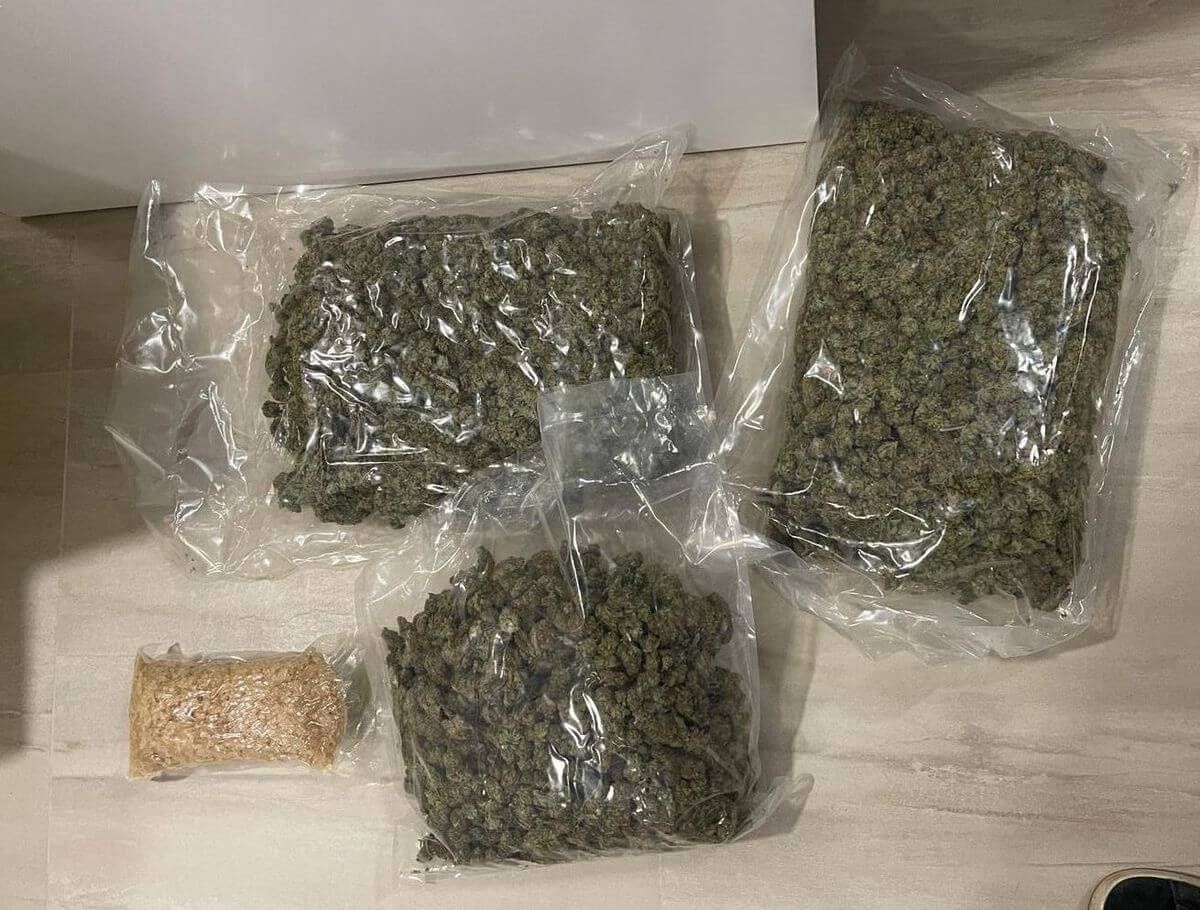 Narkotyki zajęte przez lubelskich mundurowych