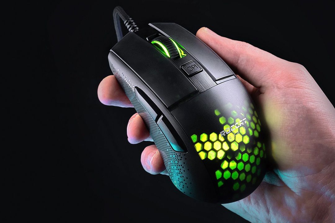 Podświetlana myszka Roccat Burst Pro 