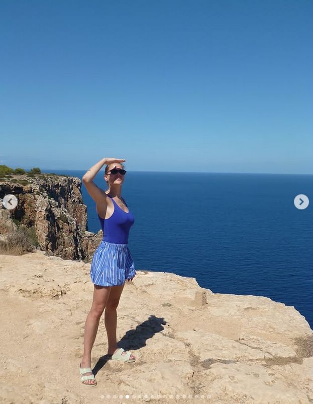Marta Wierzbicka na wakacjach
