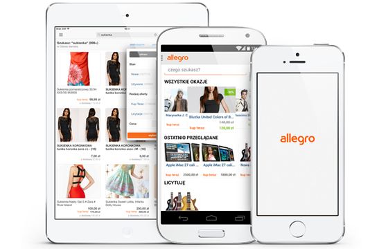 Allegro wystawianiem za grosz promuje mobilną aplikację sprzedażową