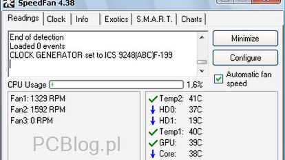 Stabilny SpeedFan 4.38 ze wsparciem dla systemu Windows 7 1