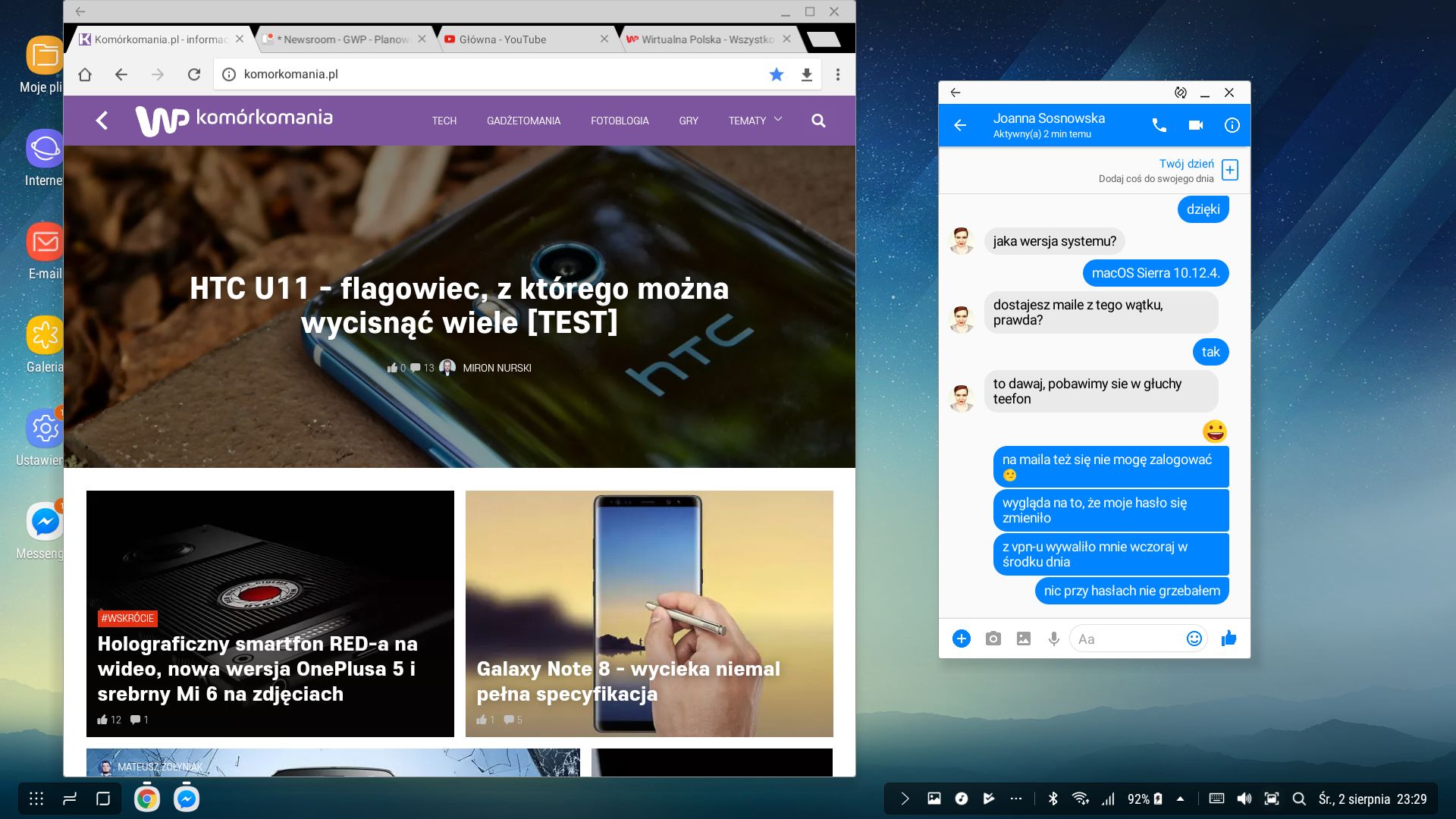 Samsung DeX, czyli smartfon jako komputer. To rozwiązanie lepsze niż myślałem, ale gorsze niż powinno 11