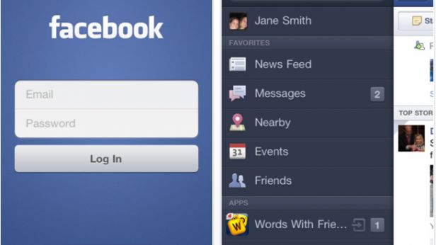 Facebook 4 dla iOS naprawiony 1