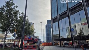 Warszawa: Francuski wspinacz wspiął się na szczyt Varso Tower
