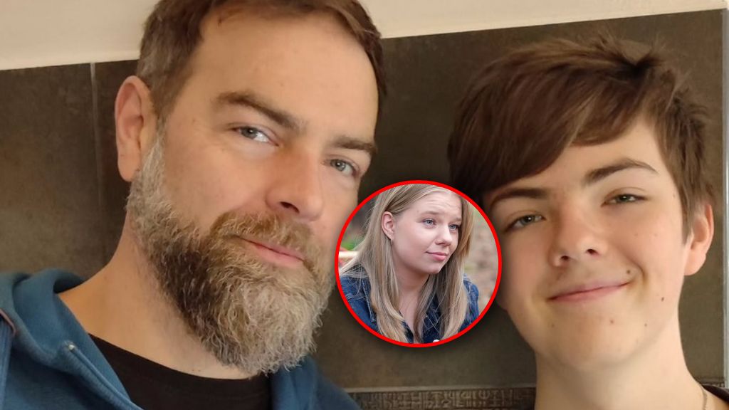 Andrzej Hausner z synem Leonem, który gra w "M jak miłość"