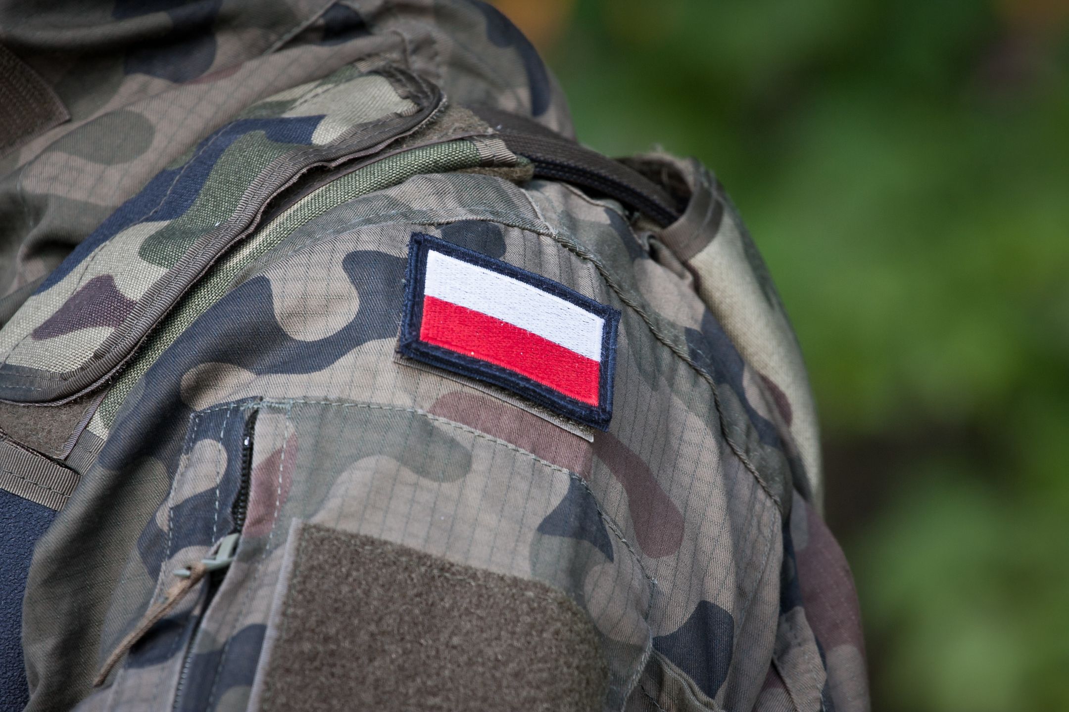 wojsko, wojna, mundur, flaga, polska, ubiór, poligon