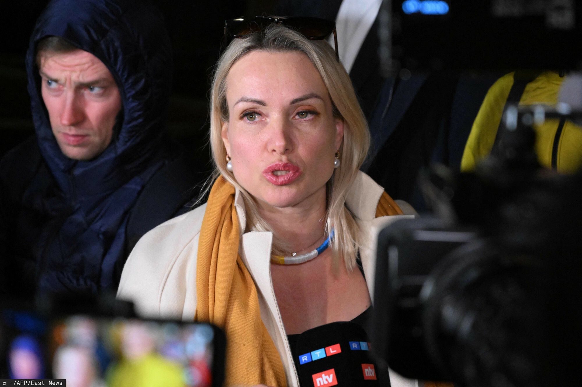 Marina Owsiannikowa zaprotestowała w rosyjskiej telewizji przeciw wojnie w Ukrainie