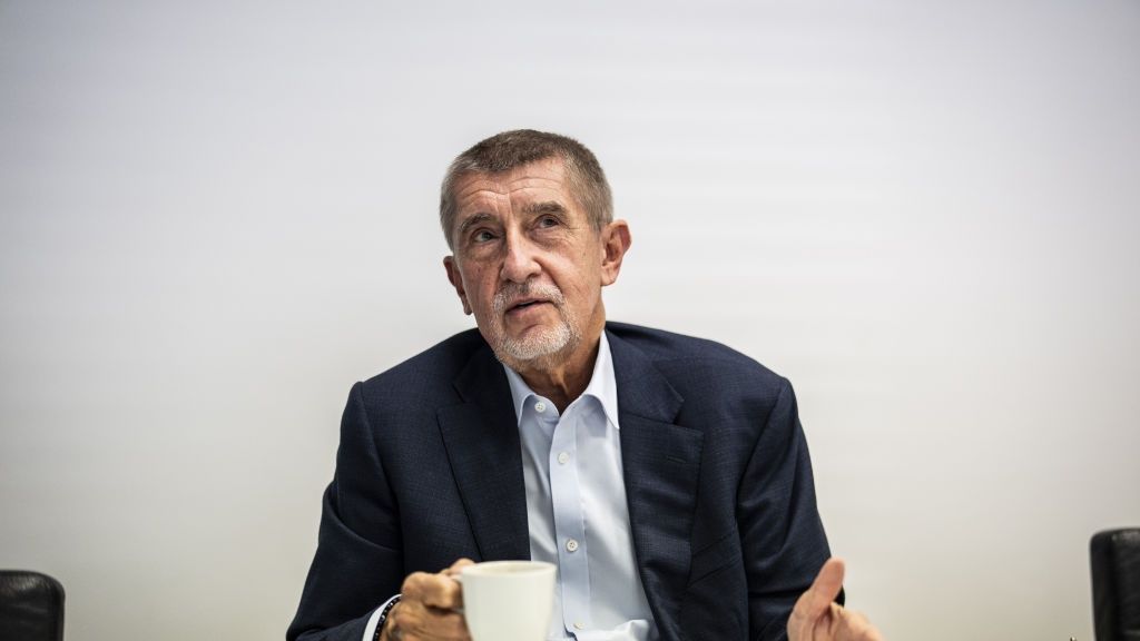 Andrej Babis, miliarder i były premier Republiki Czeskiej, w sie