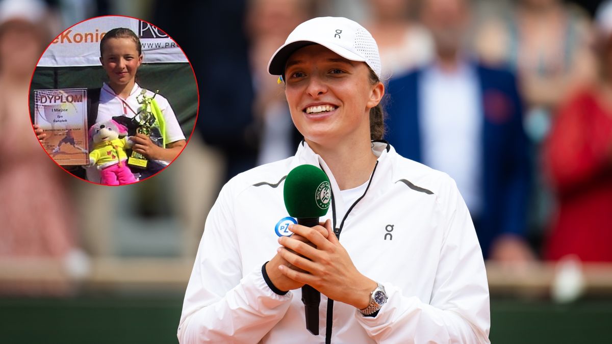 Iga Świątek dominowała już jako dziecko