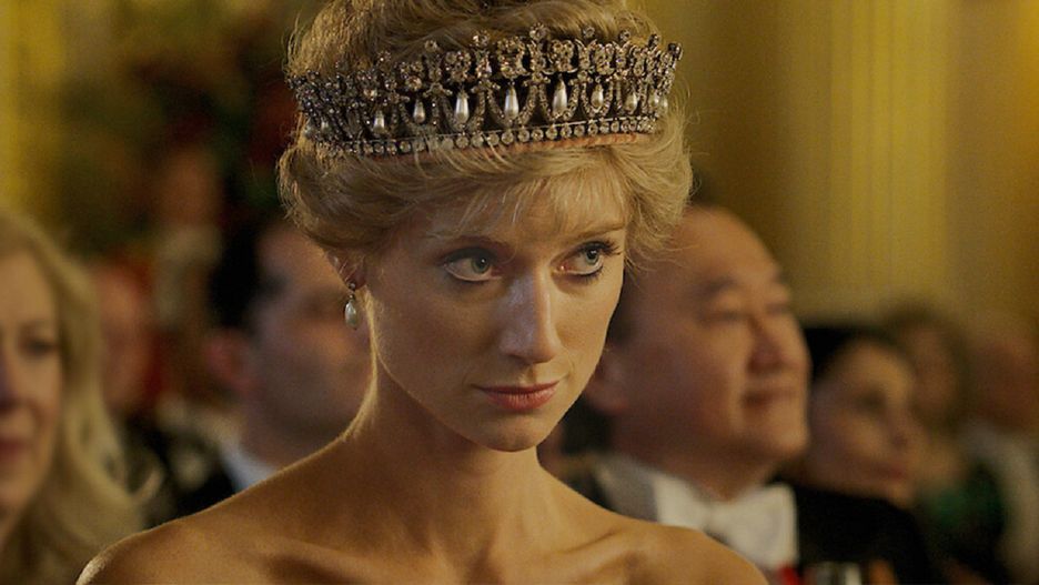Elizabeth Debicki jako księżna Diana w "The Crown"