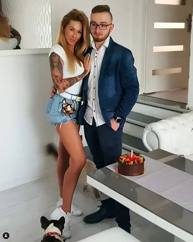 Sylwia Peretti z synem