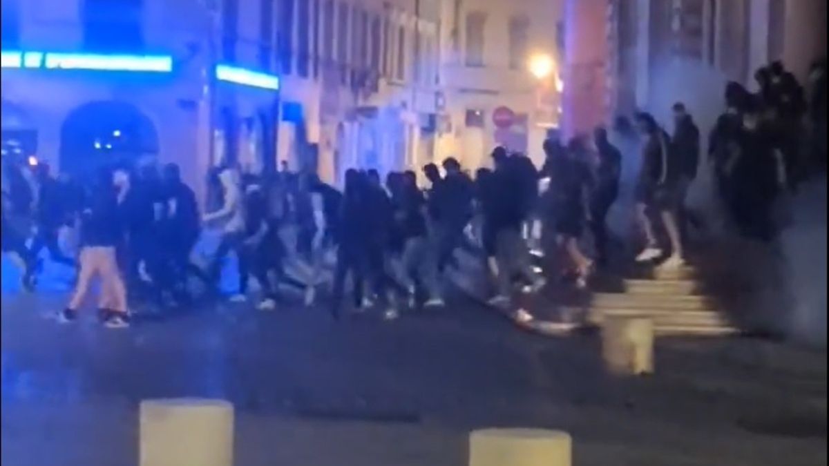 Kibice Olympique Lyon interweniowali na ulicach