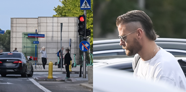 Sebastian Fabijański szarżuje po mieście czarnym BMW i przejeżdża na czerwonym świetle (WIDEO)
