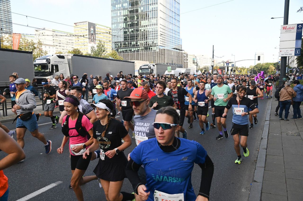 Maraton Warszawski. Rekordowa liczba zapisów. Już 10 tysięcy osób na liście startowej