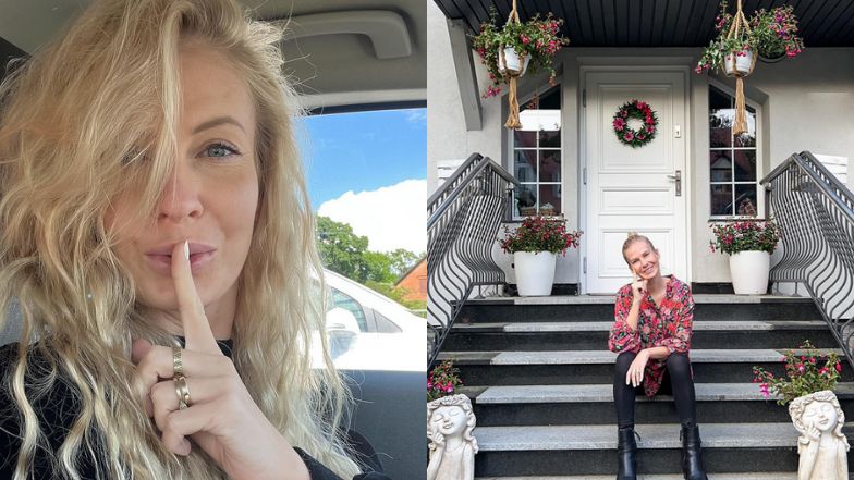 Edyta Pazura pochwaliła się tarasem