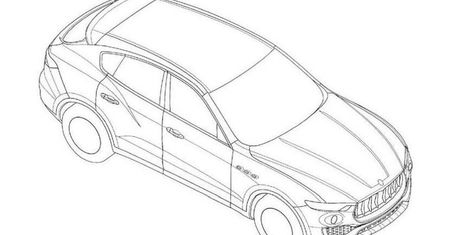 Maserati Levante - ilustracje patentowe zdradziły wygląd auta
