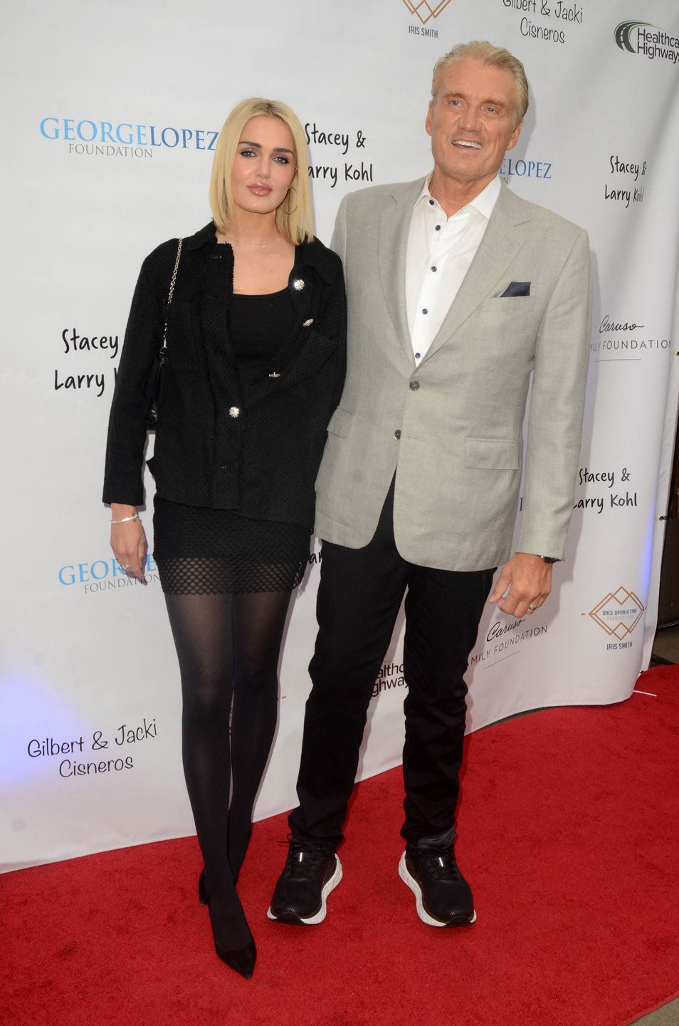 Dolph Lundgen z narzeczoną