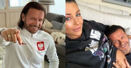 Podekscytowany Radzio leniuchuje z Małgorzatą w oczekiwaniu na narodziny "Dzidziusia Majdana" (FOTO)