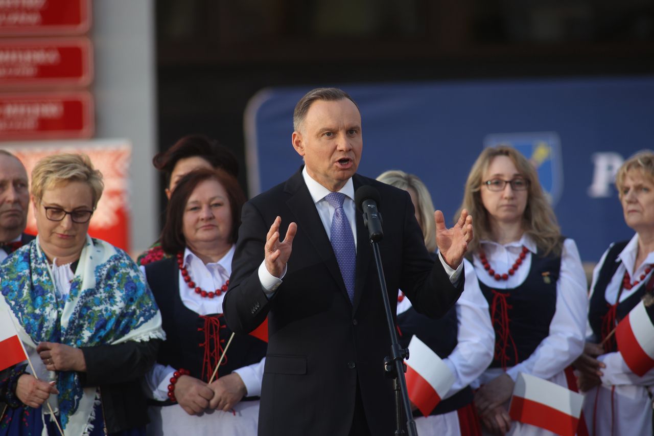 Andrzej Duda wskazał winnych za inflację. "To również skutek naszych działań"