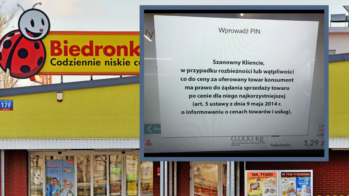 Co oznaczają komunikaty, które wyświetlają się na kasach samoobsługowych w sklepach Biedronka?