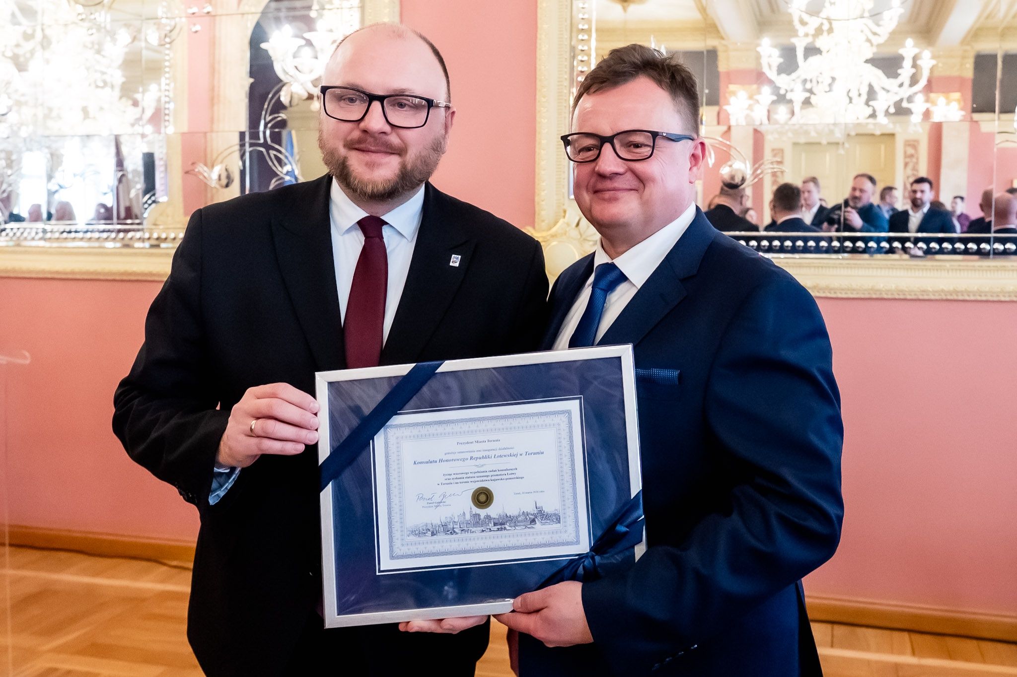 Otwarcie konsulatu Łotwy