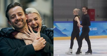 Hiszpańska łyżwiarka figurowa ZARĘCZYŁA SIĘ ze swoim eksrywalem podczas igrzysk w Mediolanie! "To zawsze byłeś ty" (ZDJĘCIA)