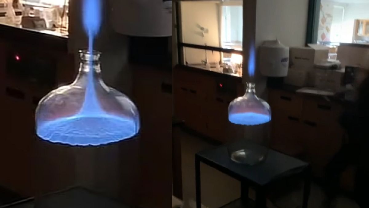 12-latek próbował wykonać eksperyment.