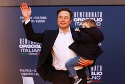 Elon Musk we Włoszech. Powitali go jak "gwiazdę rocka"