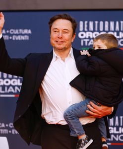 Elon Musk we Włoszech. Powitali go jak "gwiazdę rocka"