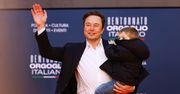 Elon Musk we Włoszech. Powitali go jak "gwiazdę rocka"