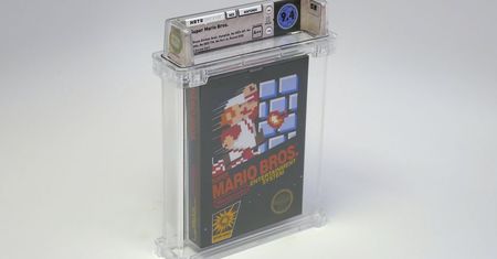 Fabrycznie zapakowany egzemplarz Super Mario Bros. na NES sprzedany za ponad 100 tys. dol.