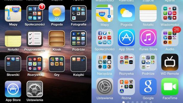 iOS7 - Apple robi swoje, a ryzyko jest Twoje 1