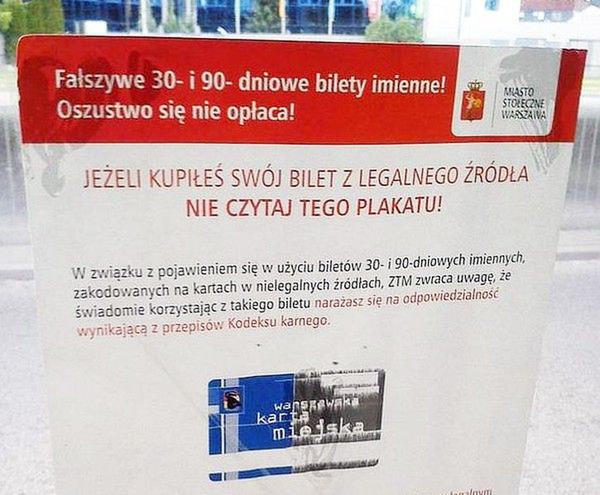 Dwa lata więzienia za fałszywą kartę miejską. Żarty się skończyły