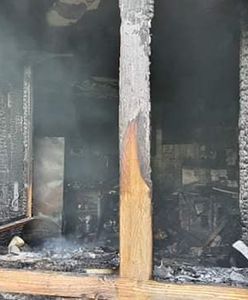 Śląskie. Pożar domu w Międzybrodziu Żywieckim. Kobieta uciekła