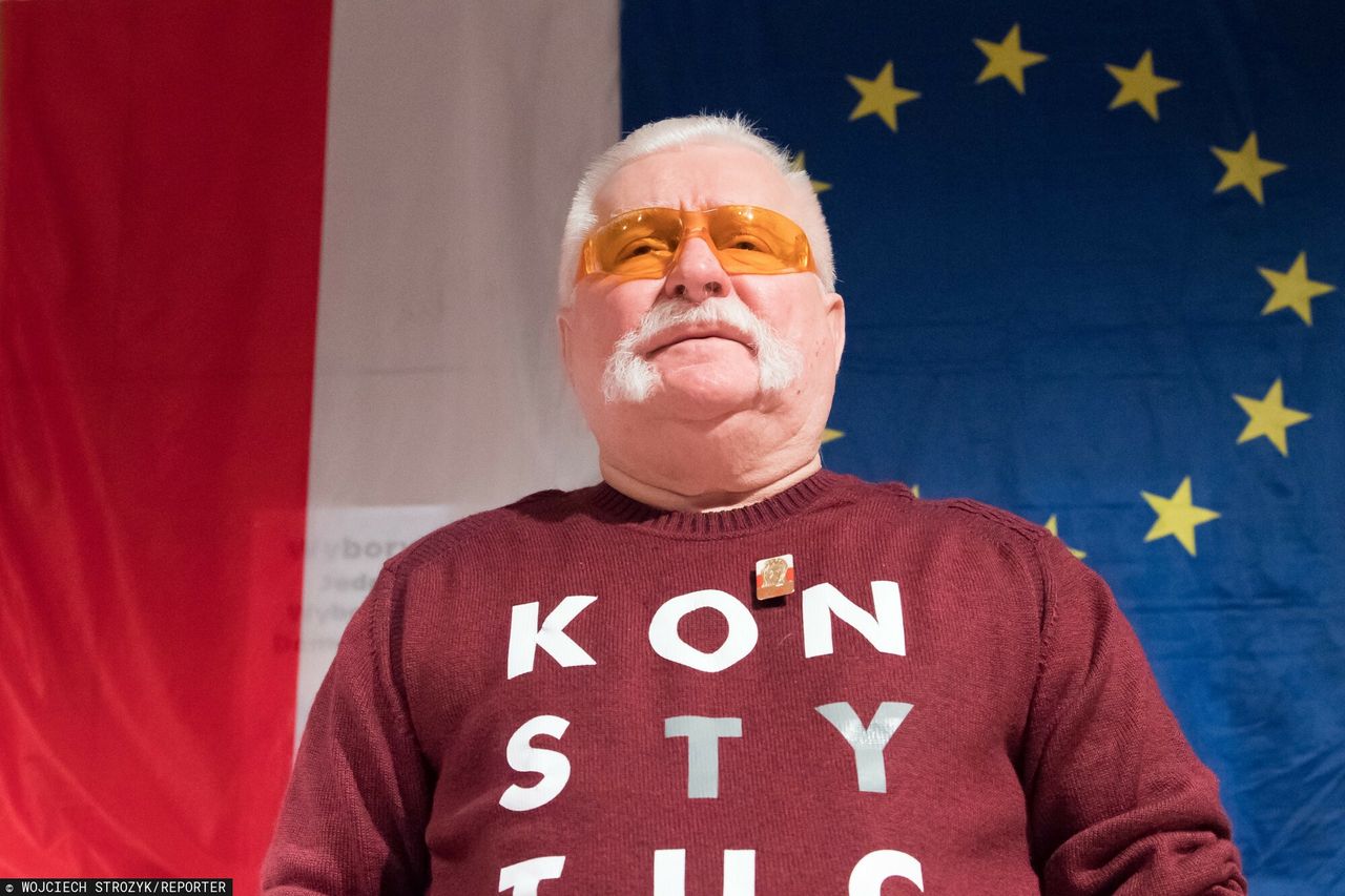 Wałęsa o możliwym ataku na Ukrainę. "Musi być odpowiedź, atak na Moskwę"