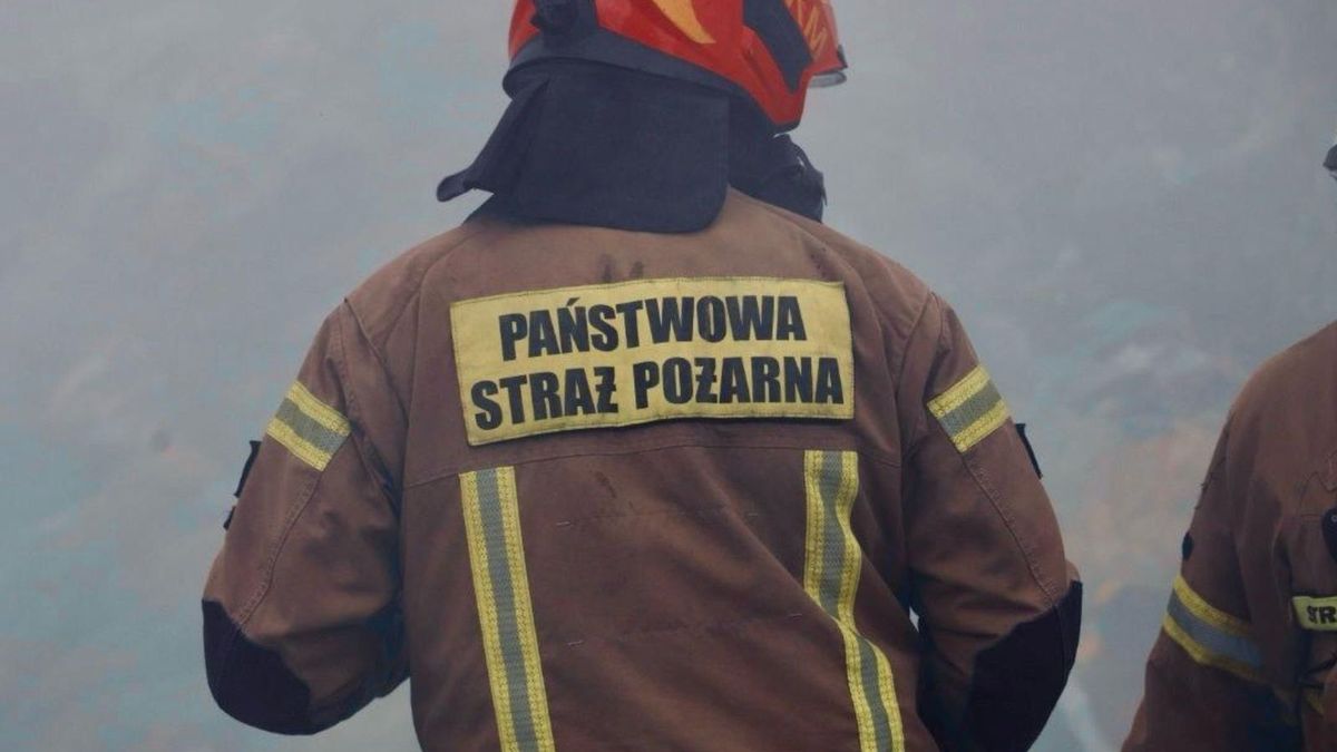 Pożar w budynku Uniwersytetu Warszawskiego