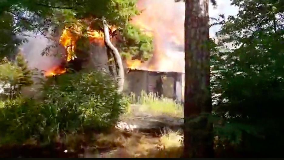 Warszawa. Pożar w Wawrze. Spłonęła willa ”Czarnuszka”