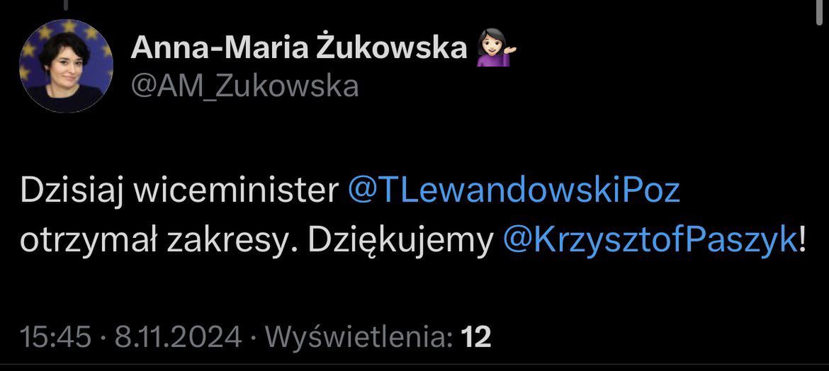 Wpis szefowej klubu Lewicy