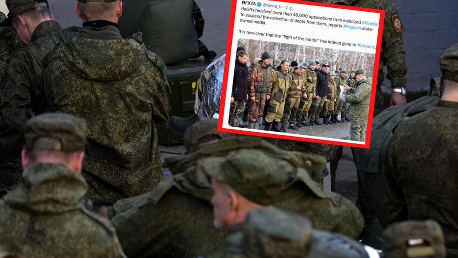 Komornicy z Rosji dostają wnioski od zmobilizowanych