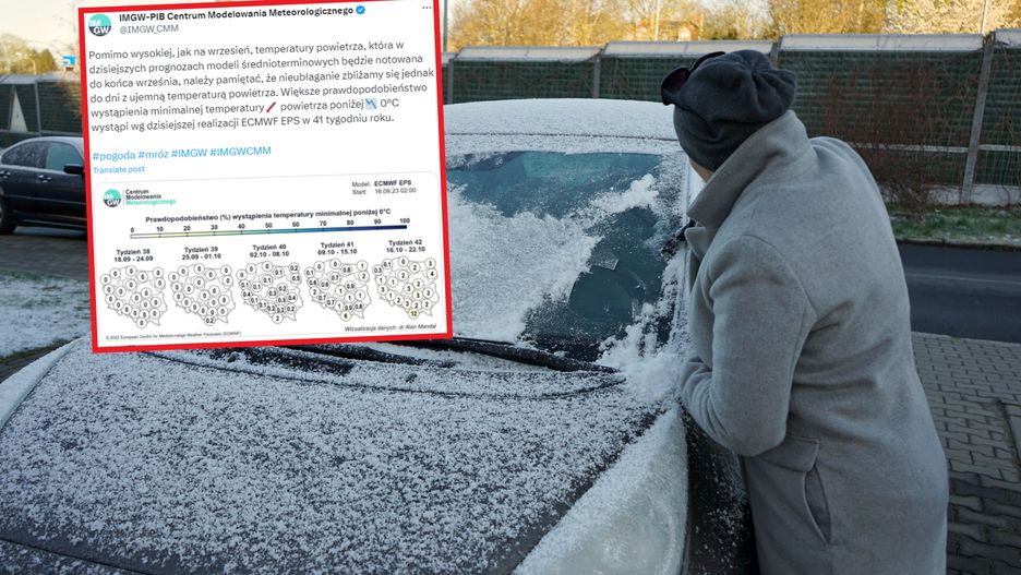 Przymrozki w Polsce 2023. Czy w najbliższych dniach będą przymrozki?