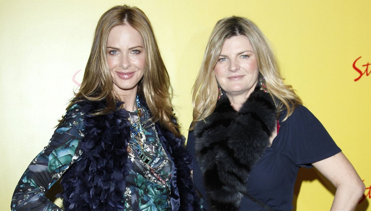 Trinny Woodall i Susannah Constantine niezapomniane prowadzące modowego show "Jak się nie ubierać?" 