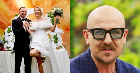TYLKO NA PUDELKU: Robert Czerwik o SUKNI ŚLUBNEJ Magdaleny Narożnej. "Nie jest to oczywisty kierunek w modzie ślubnej"