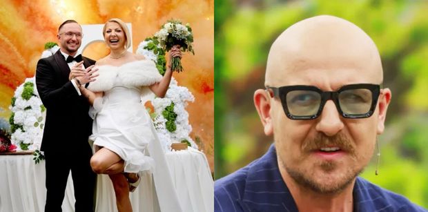 TYLKO NA PUDELKU: Robert Czerwik o SUKNI ŚLUBNEJ Magdaleny Narożnej. "Nie jest to oczywisty kierunek w modzie ślubnej"
