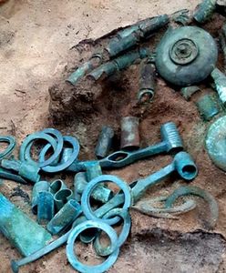 Skarb pod Toruniem. Pradawny wojownik zakopał nad Wisłą worek z ozdobami