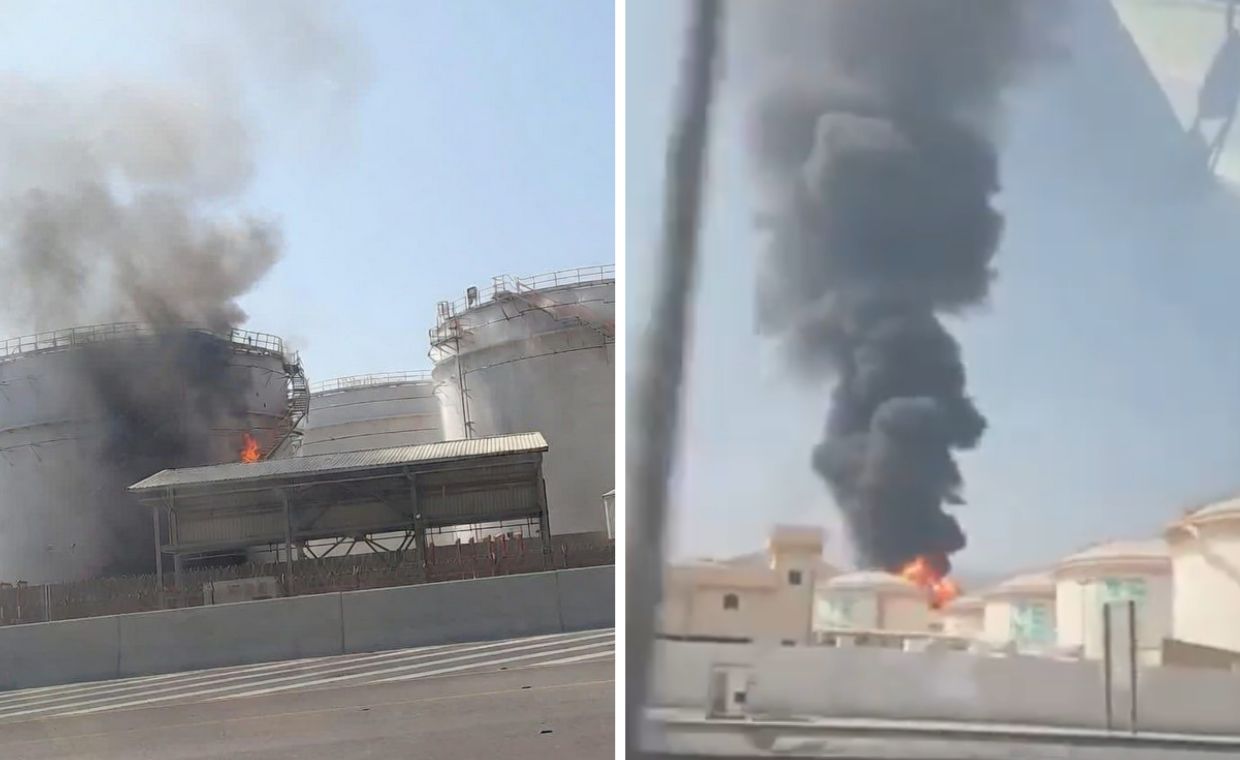 Atak drona na port w Omanie. Jest nagranie z wybuchu